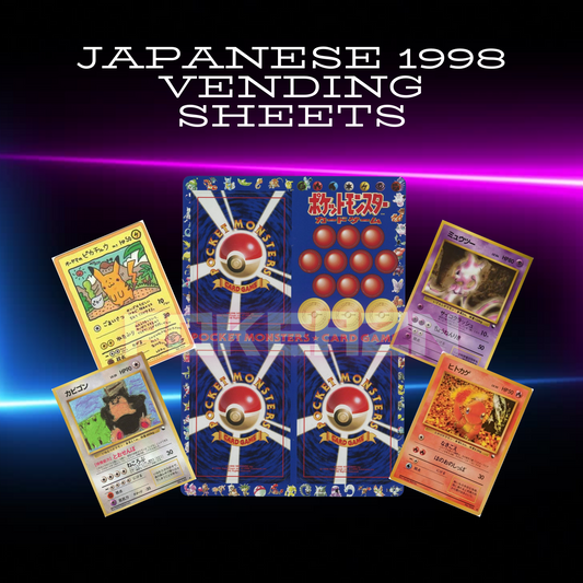 1998 Vending Series Sheet (Series I, II, III)