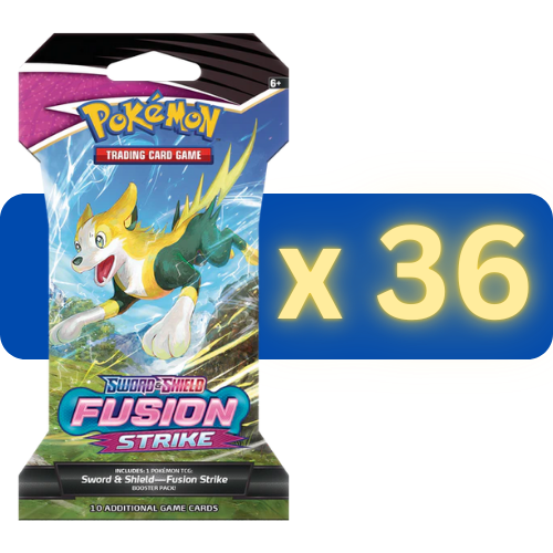 36 Fusion Strike Sleeved Booster Pack – pokeazn